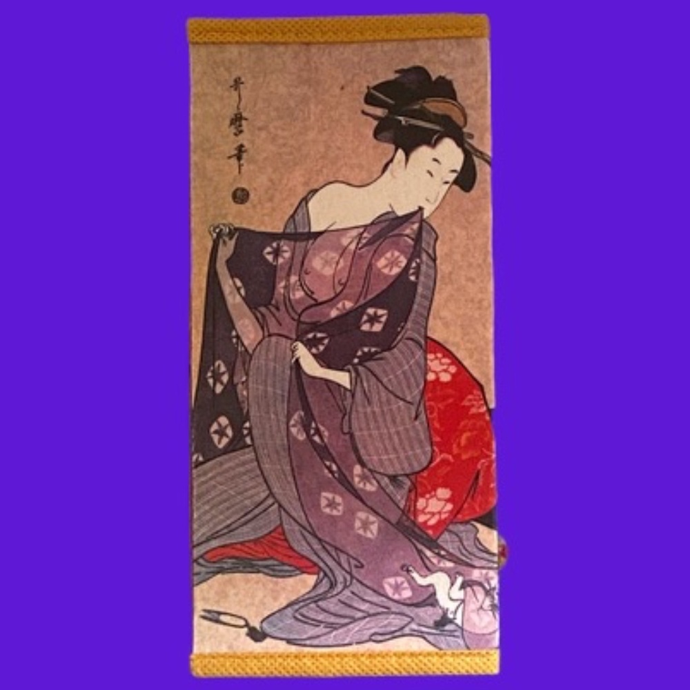 NY Botanical Gardens Asian design Billfold